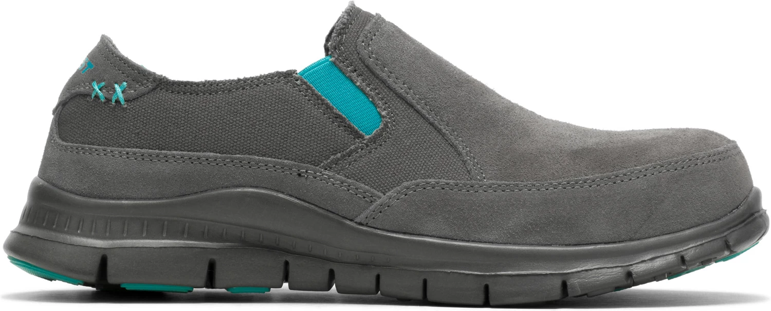 HYTEST 17302 Women's Grey, Steel Toe, EH, Casual Slip On 4 HYTEST 17302 Women's Grey, Steel Toe, EH, Casual Slip On - Image 2