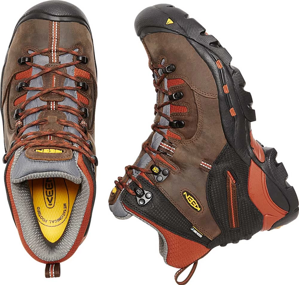 KEEN Utility KN1009709 Pittsburgh, Cascade Brown/Bombay Brown, Men's, Soft Toe, Waterproof Hiker 6 KEEN Utility KN1009709 Pittsburgh, Cascade Brown/Bombay Brown, Men's, Soft Toe, Waterproof Hiker - Image 4