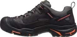 KEEN Utility KN1011244 Braddock Men's, Black/Bossa Nova, Steel Toe, EH, Low Hiker -Shoes Sales Store kn1011244 inside