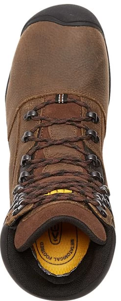 KEEN Utility KN1015401 Louisville Cascade Brown, Steel Toe, EH, Waterproof, Men's Hiker -Shoes Sales Store kn1015401 top