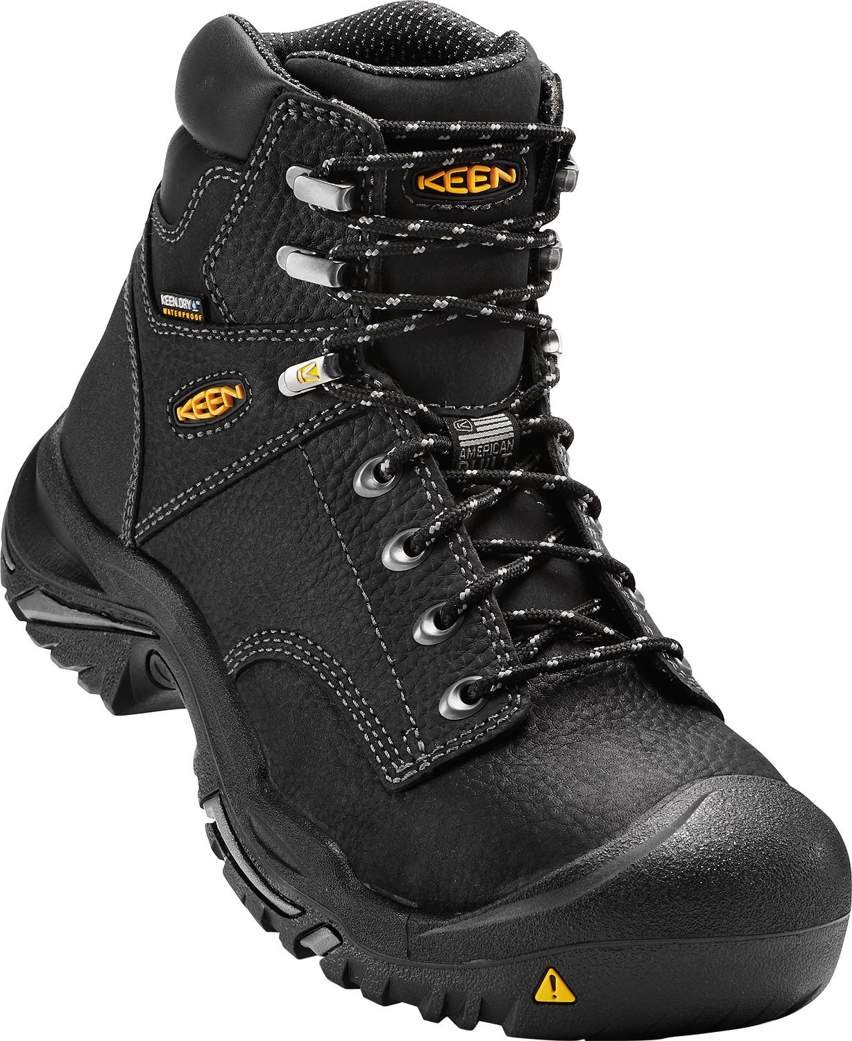 KEEN Utility KN1016778 Mt. Vernon, Men's, Black, Steel Toe, EH, WP, 6 Inch Boot 4 KEEN Utility KN1016778 Mt. Vernon, Men's, Black, Steel Toe, EH, WP, 6 Inch Boot - Image 2