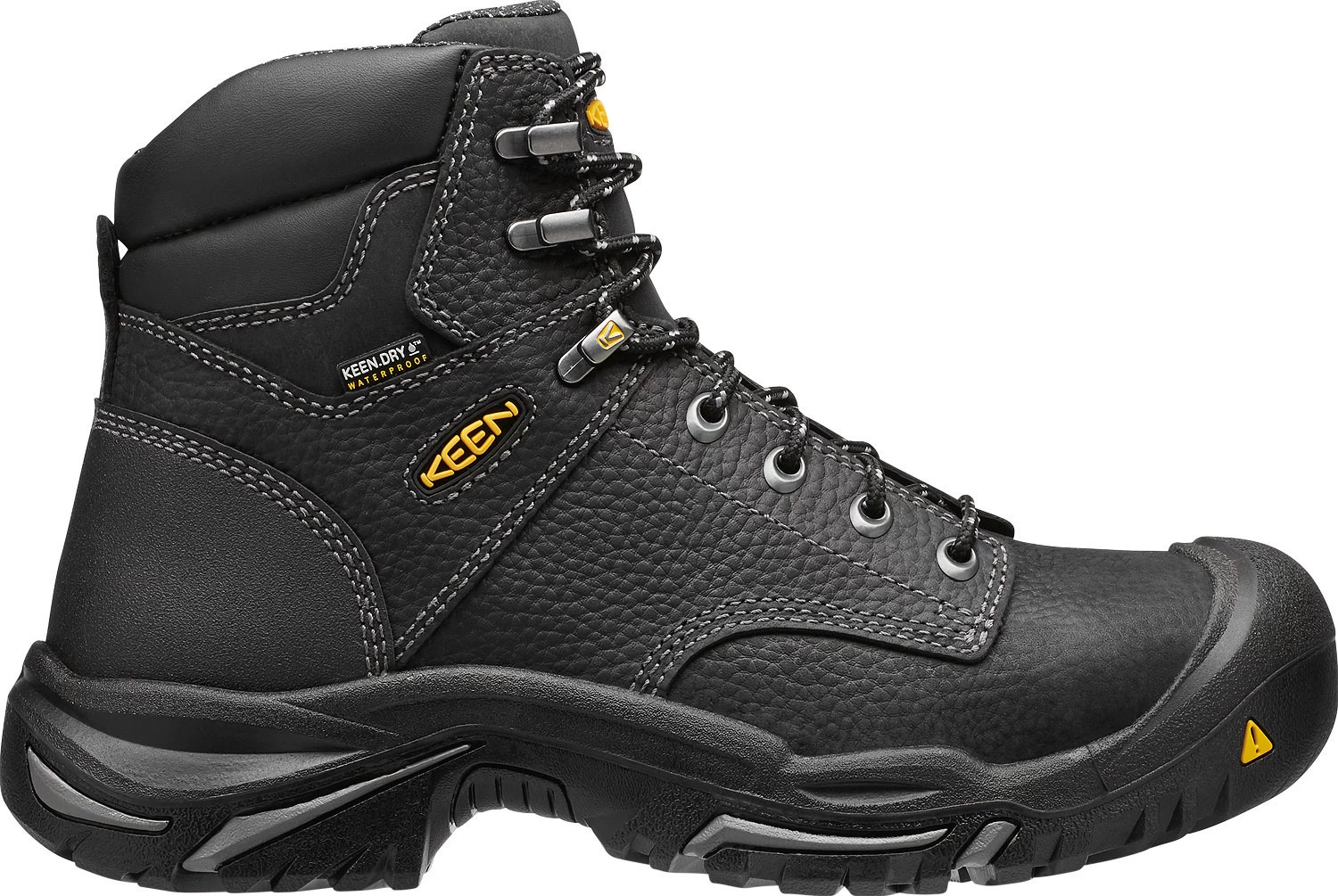 KEEN Utility KN1016778 Mt. Vernon, Men's, Black, Steel Toe, EH, WP, 6 Inch Boot 3 KEEN Utility KN1016778 Mt. Vernon, Men's, Black, Steel Toe, EH, WP, 6 Inch Boot
