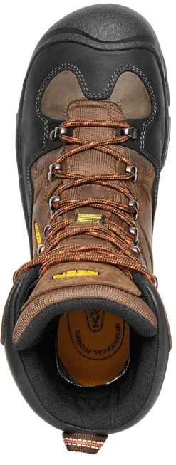 KEEN Utility KN1017833 Coburg, Men's, Cascade Brown/Brindle, Steel Toe, EH, Waterproof Boot -Shoes Sales Store kn1017833 top