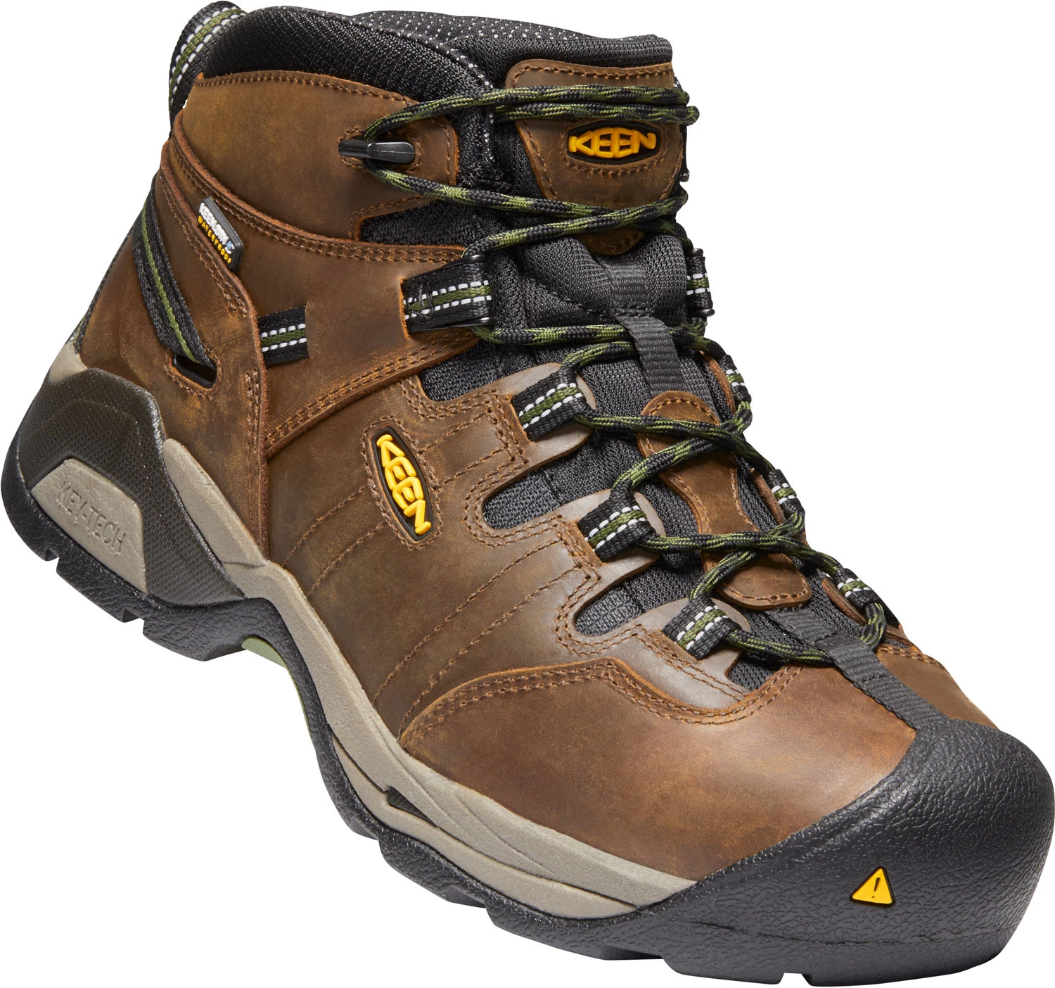 KEEN Utility KN1020085 Detroit XT, Men's, Brown/Green, Steel Toe, EH, WP Hiker 4 KEEN Utility KN1020085 Detroit XT, Men's, Brown/Green, Steel Toe, EH, WP Hiker - Image 2