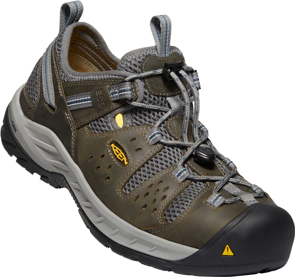 KEEN Utility KN1023217 Atlanta Cool II, Men's, Gargoyle/Midnight Navy, Steel Toe, SD, Low Hiker 4 KEEN Utility KN1023217 Atlanta Cool II, Men's, Gargoyle/Midnight Navy, Steel Toe, SD, Low Hiker - Image 2