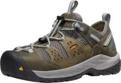 KEEN Utility KN1023220 Atlanta Cool II, Women's, Gargoyle/Blue Fog, Steel Toe, SD Hiker -Shoes Sales Store kn1023220 inside profile