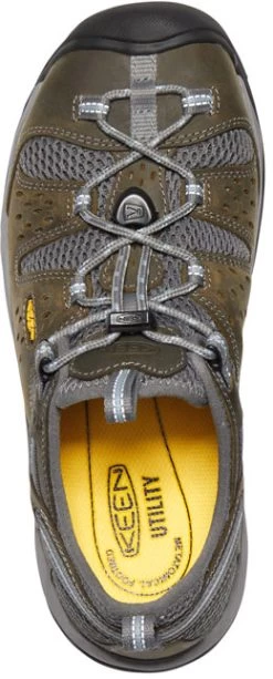 KEEN Utility KN1023220 Atlanta Cool II, Women's, Gargoyle/Blue Fog, Steel Toe, SD Hiker -Shoes Sales Store kn1023220 pair top