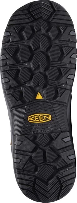 KEEN Utility KN1024182 Chicago, Tobacco/Black, Men's, Comp Toe, EH, WP, 6 Inch Boot -Shoes Sales Store kn1024182 outsole