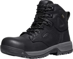 KEEN Utility KN1024184 Chicago, Black, Men's, Comp Toe, EH, WP, 6 Inch Boot 9 KEEN Utility KN1024184 Chicago, Black, Men's, Comp Toe, EH, WP, 6 Inch Boot -Shoes Sales Store kn1024184 inside profile