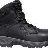 KEEN Utility KN1024184 Chicago, Black, Men's, Comp Toe, EH, WP, 6 Inch Boot -Shoes Sales Store kn1024184 side