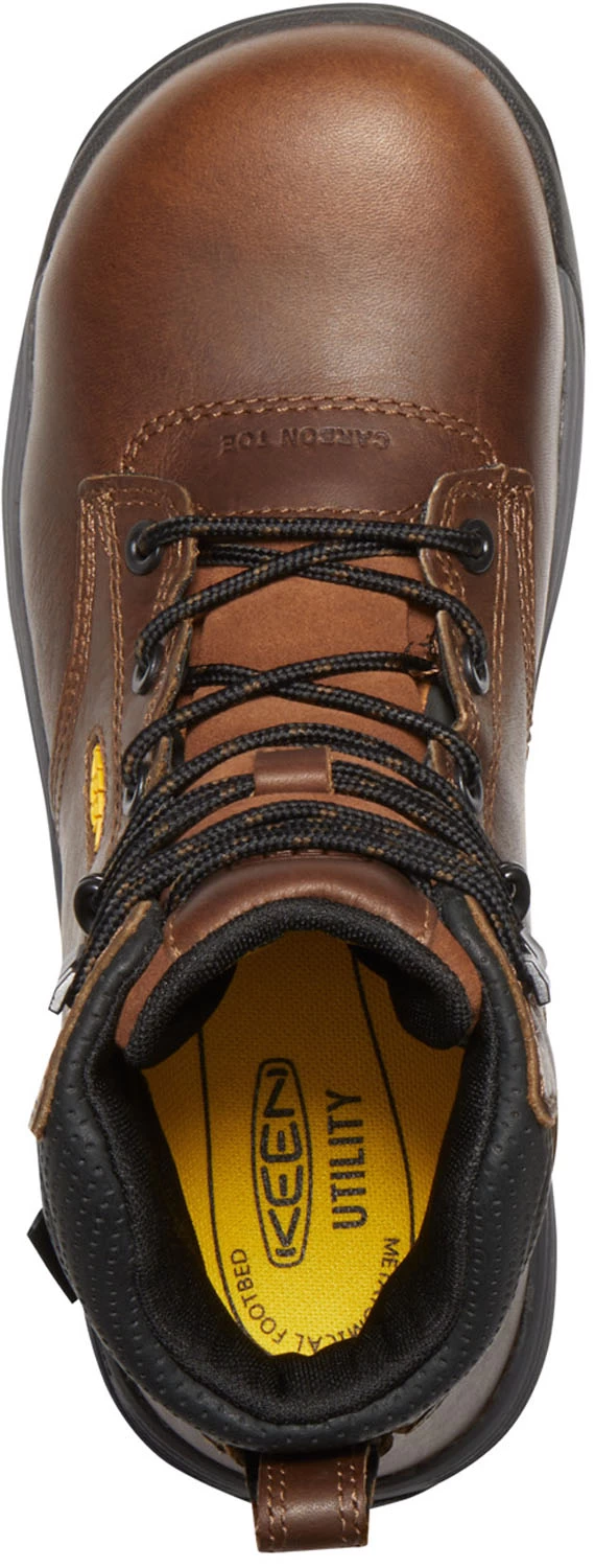 KEEN Utility KN1024195 Chicago, Women's, Brown, Comp Toe, EH, WP, 6 Inch Boot 6 KEEN Utility KN1024195 Chicago, Women's, Brown, Comp Toe, EH, WP, 6 Inch Boot - Image 4
