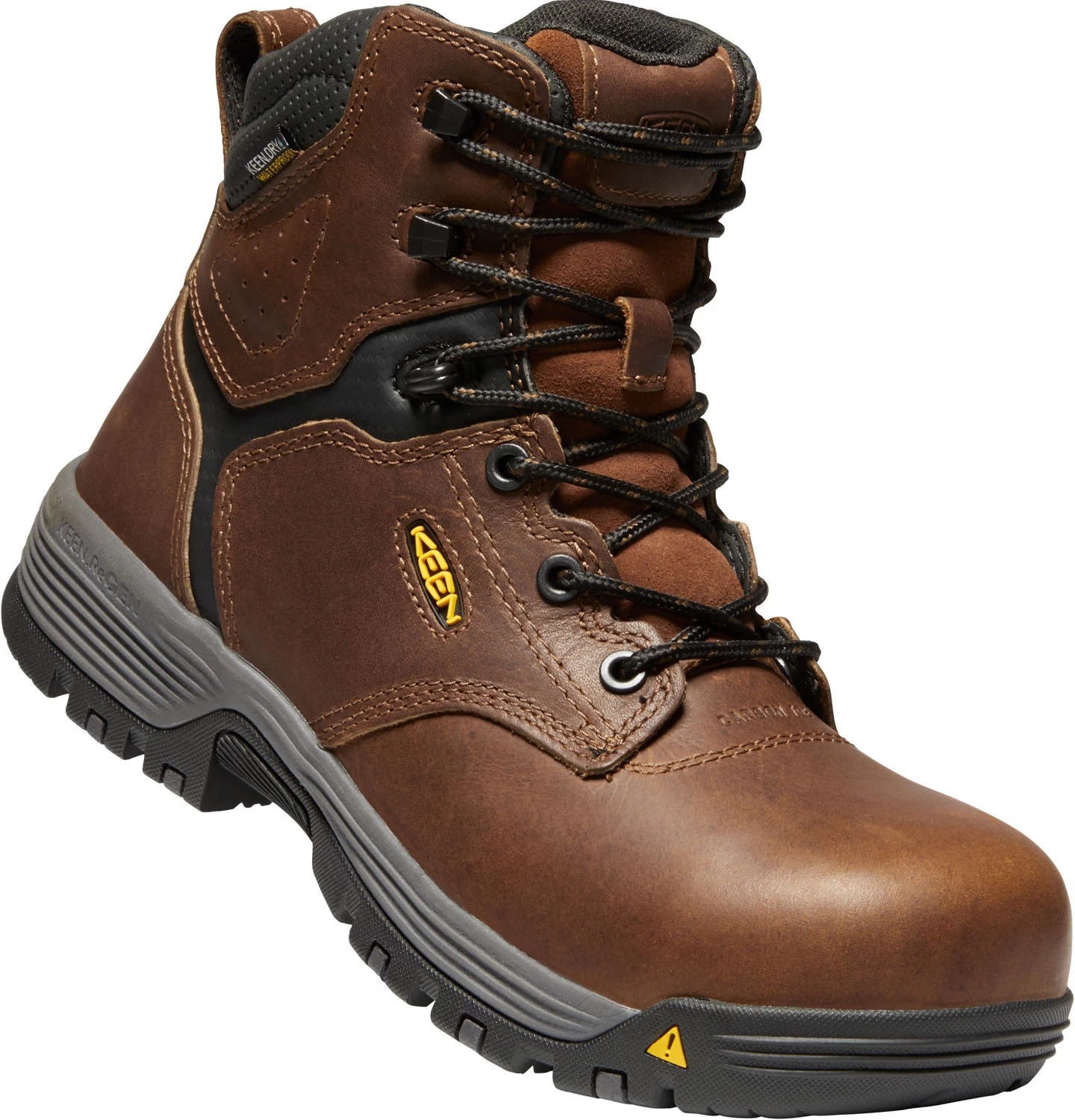 KEEN Utility KN1024195 Chicago, Women's, Brown, Comp Toe, EH, WP, 6 Inch Boot 4 KEEN Utility KN1024195 Chicago, Women's, Brown, Comp Toe, EH, WP, 6 Inch Boot - Image 2