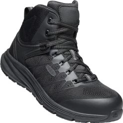 KEEN Utility KN1024592 Vista Energy Mid, Black/Raven, Comp Toe, EH, Hiking, Work Boot -Shoes Sales Store kn1024592 profile