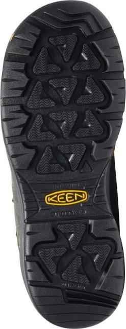 KEEN Utility KN1025697 Troy, Men's, Magnet/Black, Comp Toe, EH, WP, 6 Inch Boot -Shoes Sales Store kn1025697 outsole