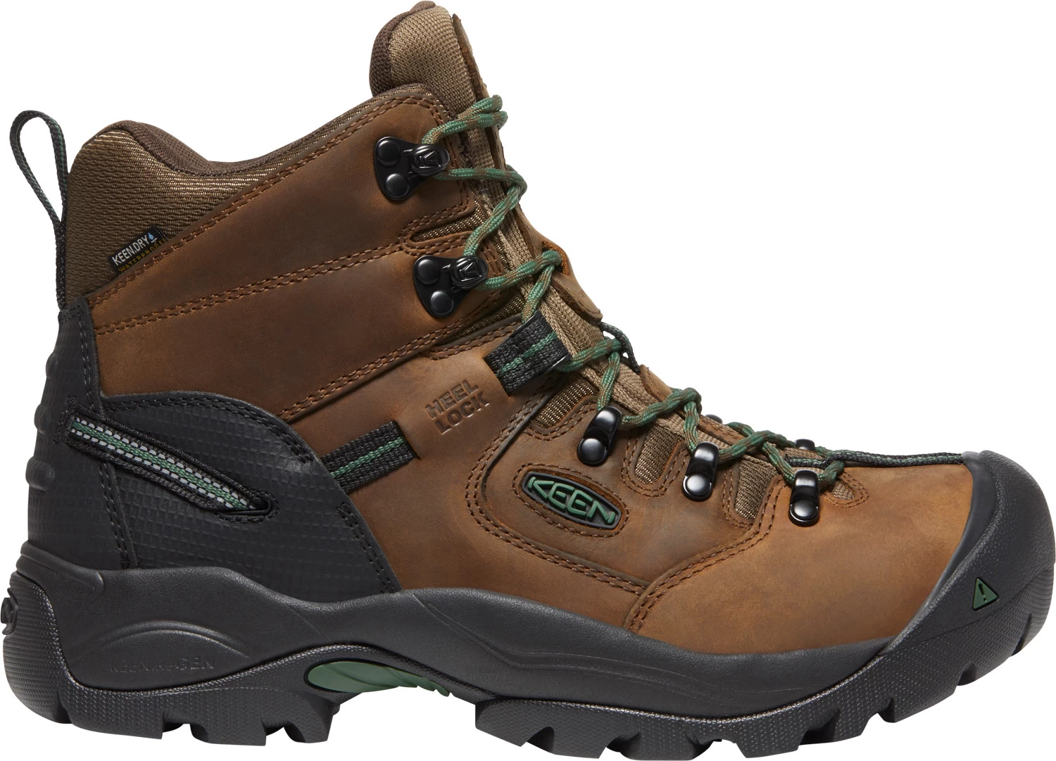 KEEN Utility KN1026892 Pittsburgh Energy, Men's, Cascade Brown/Green Pastures, Comp Toe, EH, WP, 6 Inch, Work Boot 3 KEEN Utility KN1026892 Pittsburgh Energy, Men's, Cascade Brown/Green Pastures, Comp Toe, EH, WP, 6 Inch, Work Boot