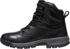 KEEN Utility KN1028317 Chicago, Men's, Black/Forged Iron, Soft Toe, EH, WP, 6 Inch, Work Boot -Shoes Sales Store kn1028317 inside left