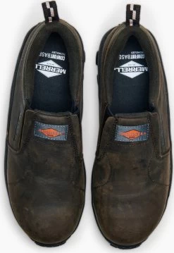 Merrell MLJ099304 Women's, Brown, Comp Toe, EH, Jungle Moc -Shoes Sales Store mlj099304 pair top