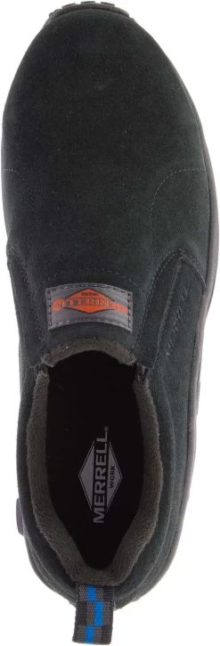 Merrell MLJ62382 Jungle Moc, Women's, Black, Alloy Toe, EH, Casual Slip On -Shoes Sales Store mlj62382 top