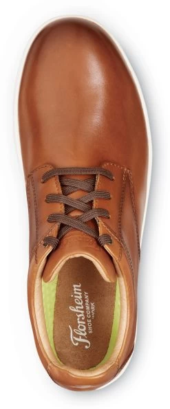 Florsheim SFE2642 Crossover Work, Men's, Cognac, Steel Toe, EH, MaxTRAX Slip Resistant, Casual Oxford Work Shoe -Shoes Sales Store sfe2642 top
