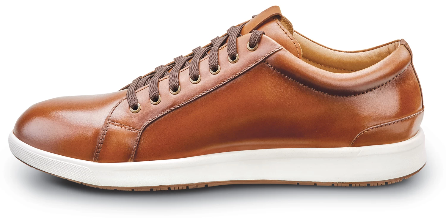 Florsheim SFE2645 Crossover Work, Men's, Cognac, Steel Toe, EH, MaxTRAX Slip Resistant, Lace To Toe Oxford Work Shoe 5 Florsheim SFE2645 Crossover Work, Men's, Cognac, Steel Toe, EH, MaxTRAX Slip Resistant, Lace To Toe Oxford Work Shoe - Image 3