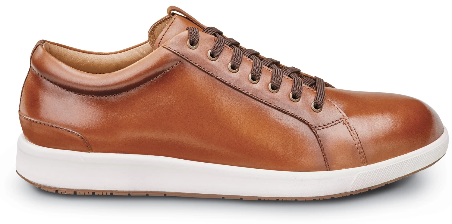 Florsheim SFE2645 Crossover Work, Men's, Cognac, Steel Toe, EH, MaxTRAX Slip Resistant, Lace To Toe Oxford Work Shoe 4 Florsheim SFE2645 Crossover Work, Men's, Cognac, Steel Toe, EH, MaxTRAX Slip Resistant, Lace To Toe Oxford Work Shoe - Image 2