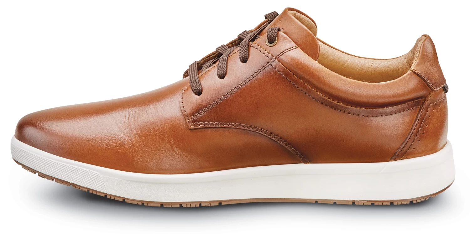 Florsheim SFE2646 Crossover Work, Men's, Cognac, Soft Toe, EH, MaxTRAX Slip Resistant, Casual Oxford Work Shoe 5 Florsheim SFE2646 Crossover Work, Men's, Cognac, Soft Toe, EH, MaxTRAX Slip Resistant, Casual Oxford Work Shoe - Image 3