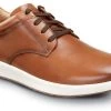 Florsheim SFE2646 Crossover Work, Men's, Cognac, Soft Toe, EH, MaxTRAX Slip Resistant, Casual Oxford Work Shoe -Shoes Sales Store sfe2646 profile