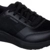 SKECHERS Work SK108001BLK Elloree-Bluffton, Women's, Black, Soft Toe, Slip Resistant Athletic 2 SKECHERS Work SK108001BLK Elloree-Bluffton, Women's, Black, Soft Toe, Slip Resistant Athletic -Shoes Sales Store sk108001blk profile
