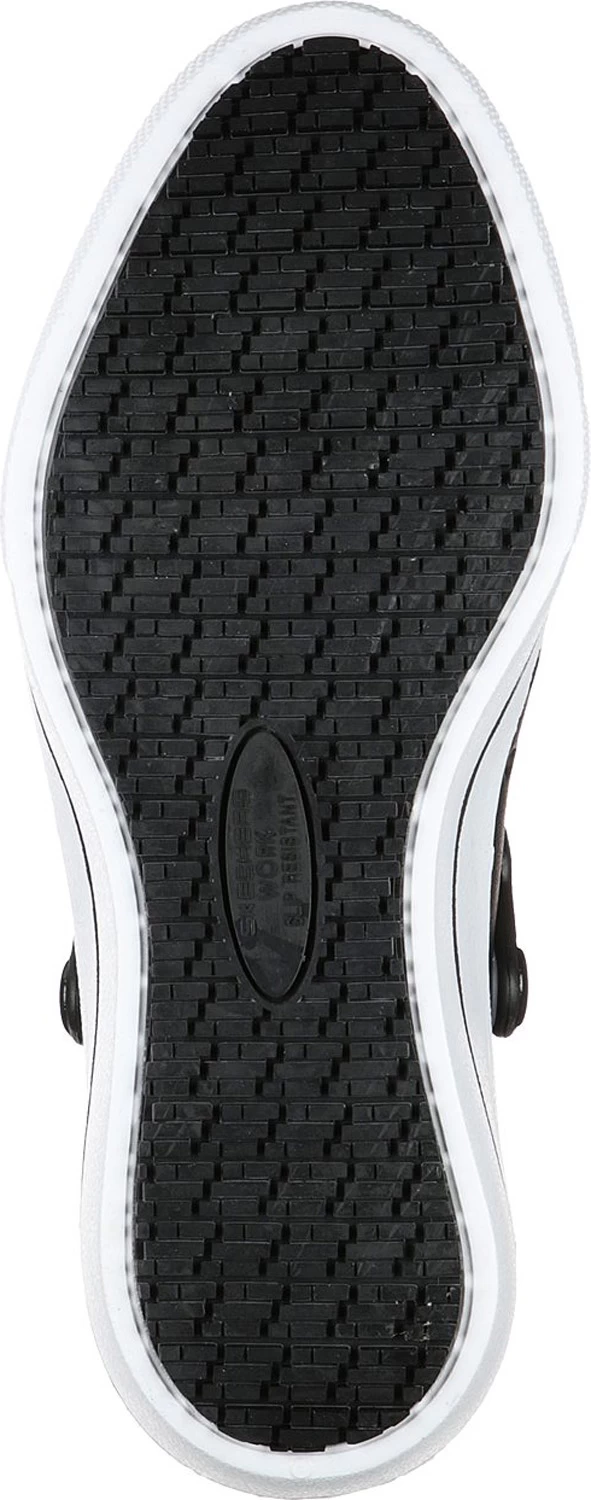 SKECHERS Work SK108051BKW Amreli, Women's, Black/White, Soft Toe, Slip Resistant Clog 7 SKECHERS Work SK108051BKW Amreli, Women's, Black/White, Soft Toe, Slip Resistant Clog - Image 5