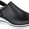 SKECHERS Work SK108051BKW Amreli, Women's, Black/White, Soft Toe, Slip Resistant Clog -Shoes Sales Store sk108051bkw profile