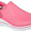 SKECHERS Work SK108051PKW Amreli, Women's, Pink/White, Soft Toe, Slip Resistant Clog -Shoes Sales Store sk108051pkw profile