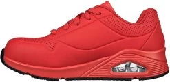 SKECHERS Work SK108101RED Uno-SR Deloney, Women's, Red, Comp Toe, EH, Slip Resistant, Athletic, Work Shoe -Shoes Sales Store sk108101red inside