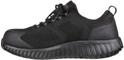 SKECHERS Work SK200062BLK Cicades-Rhettle, Men's, Black, Comp Toe SD, Low Athletic, Work Shoe -Shoes Sales Store sk200062blk inside