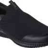 SKECHERS Work SK200171BLK Cessnock-Ryland Hands Free Slip-ins™, Men's, Black, Soft Toe, EH, Slip Resistant, Athletic Work Shoe -Shoes Sales Store sk200171blk profile