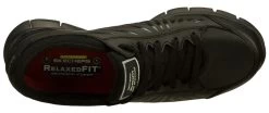 SKECHERS Work SK76551BLK Women's Relaxed Fit:Eldred Black, Soft Toe, Slip Resistant Athletic 10 SKECHERS Work SK76551BLK Women's Relaxed Fit:Eldred Black, Soft Toe, Slip Resistant Athletic -Shoes Sales Store sk76551blk top