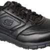 SKECHERS Work SK77156BLK Nampa, Men's, Black, Soft Toe, EH, Slip Resistant Athletic -Shoes Sales Store sk77156blk profile