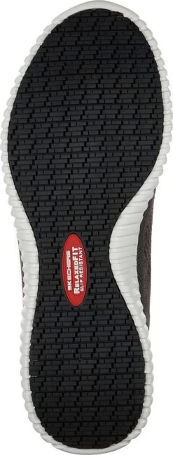 SKECHERS Work SK77188CHAR Cessnock, Men's, Charcoal, Soft Toe, EH, Slip Resistant Casual -Shoes Sales Store sk77188char outsole