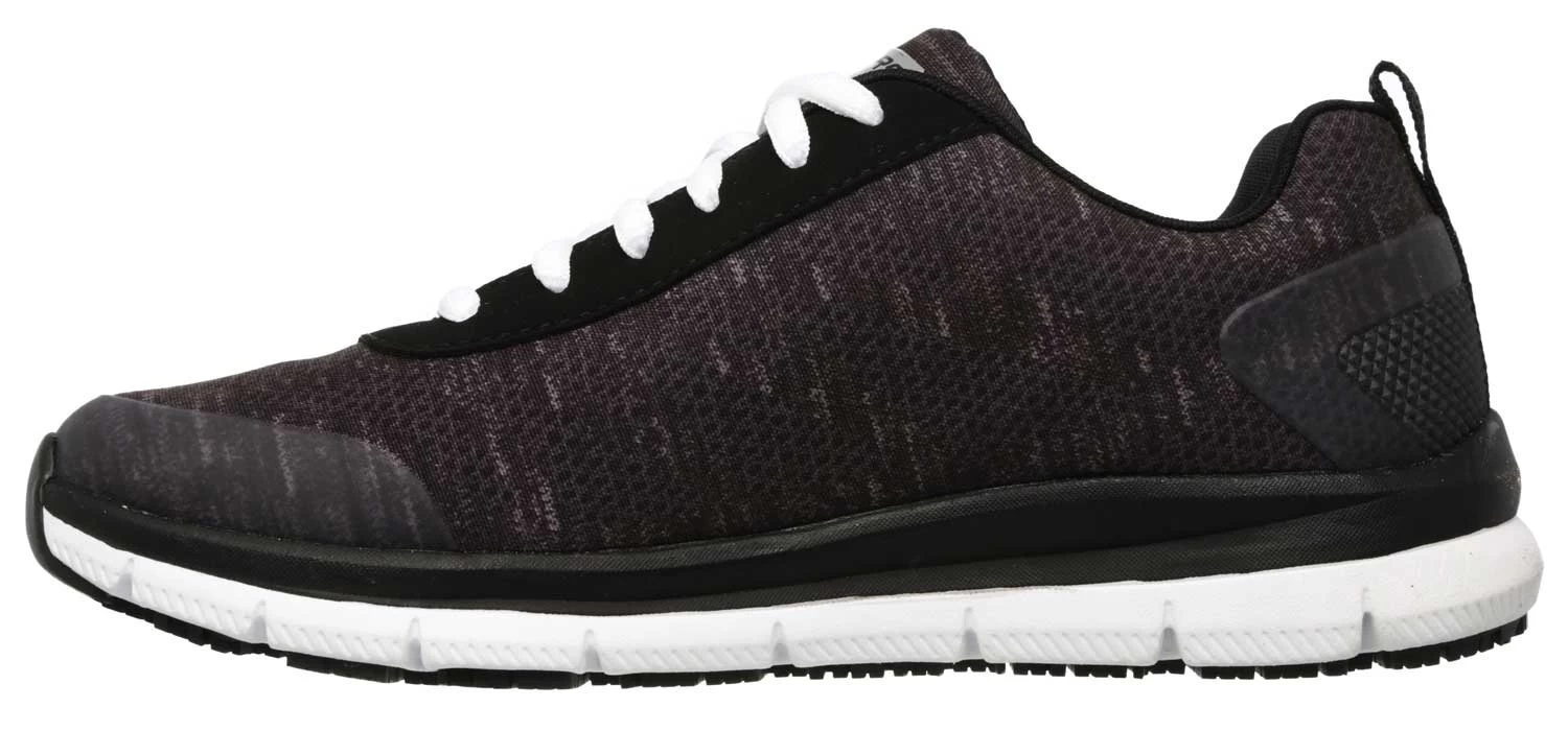 SKECHERS Work SK77217BKW Black/White Comfort Flex Pro HC Soft Toe, Slip Resistant Women's Athletic 5 SKECHERS Work SK77217BKW Black/White Comfort Flex Pro HC Soft Toe, Slip Resistant Women's Athletic - Image 3