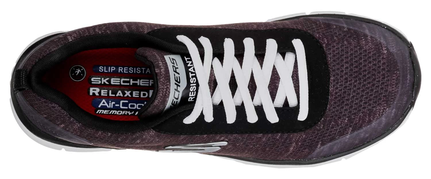SKECHERS Work SK77217BKW Black/White Comfort Flex Pro HC Soft Toe, Slip Resistant Women's Athletic 6 SKECHERS Work SK77217BKW Black/White Comfort Flex Pro HC Soft Toe, Slip Resistant Women's Athletic - Image 4