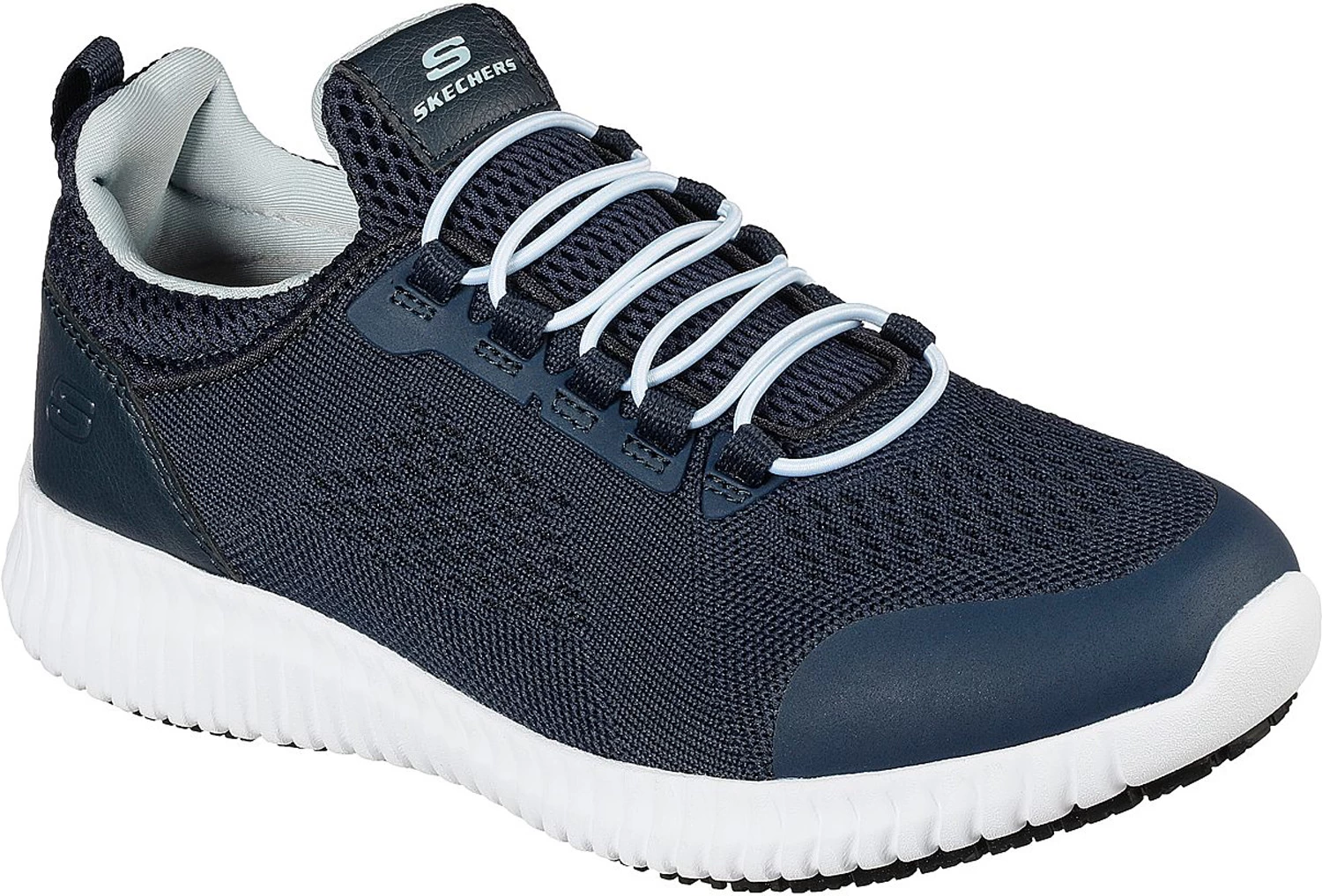 Skechers SK77260NVY Cessnock-Carrboro, Women's, Navy, Soft Toe, Low Athletic 3 Skechers SK77260NVY Cessnock-Carrboro, Women's, Navy, Soft Toe, Low Athletic