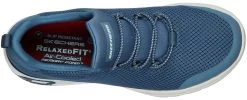SKECHERS Work SK77281BLU Marsing-Waiola, Women's, Blue/White, Soft Toe, Slip Resistant Athletic -Shoes Sales Store sk77281blu top