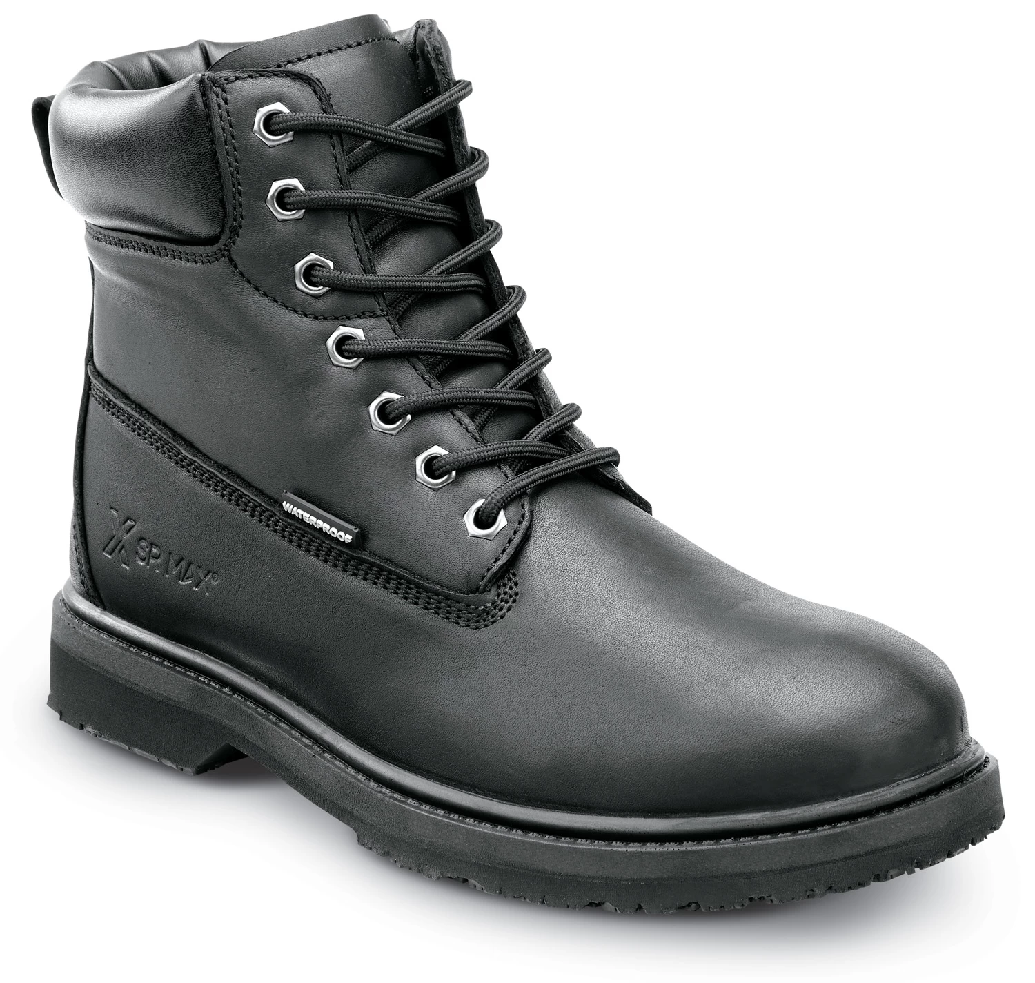 SR Max SRM5510 Duluth, Men's, Black, 6 Inch, Waterproof, MaxTRAX Slip Resistant, Soft Toe Work Boot 3 SR Max SRM5510 Duluth, Men's, Black, 6 Inch, Waterproof, MaxTRAX Slip Resistant, Soft Toe Work Boot
