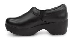 SR Max SRM132 Geneva, Women's, Black, Clog Style, MaxTRAX Slip Resistant, Soft Toe Work Shoe -Shoes Sales Store sr max geneva black womens clog inside