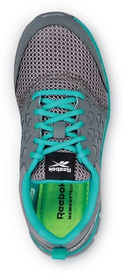 Reebok Work SRB030 Sublite, Women's, Grey/Turquoise, Athletic Style, MaxTRAX Slip Resistant, Soft Toe Work Shoe -Shoes Sales Store srb030 top 2022 update
