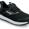 Reebok Work SRB062 DayStart Work, Women's, Black/White, Steel Toe, EH, MaxTRAX Slip Resistant, Low Athletic, Work Shoe