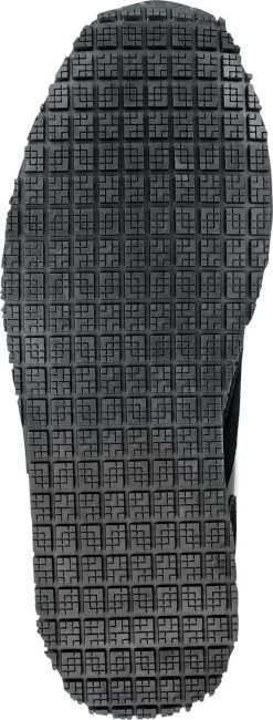 Reebok Work SRB1955 Harman, Men's, Black/White, Retro Jogger Style, EH, MaxTRAX Slip Resistant, Soft Toe Work Shoe -Shoes Sales Store srb1955 outsole v2