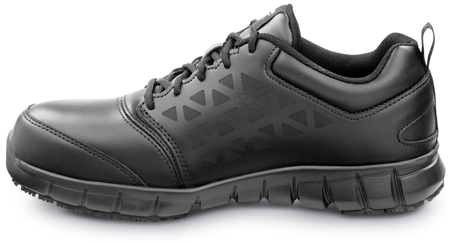 Reebok Work SRB3206 Sublite Cushion Work, Men's, Black, Athletic Style, Composite Toe, EH, MaxTRAX Slip Resistant, Work Shoe 5 Reebok Work SRB3206 Sublite Cushion Work, Men's, Black, Athletic Style, Composite Toe, EH, MaxTRAX Slip Resistant, Work Shoe - Image 3