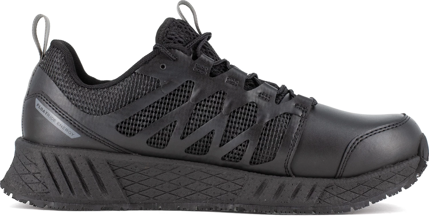 Reebok Work SRB3211 Floatride Energy Tactical, Men's, Black, Athletic Style, Composite Toe, EH, MaxTRAX Slip Resistant, Work Shoe 4 Reebok Work SRB3211 Floatride Energy Tactical, Men's, Black, Athletic Style, Composite Toe, EH, MaxTRAX Slip Resistant, Work Shoe - Image 2