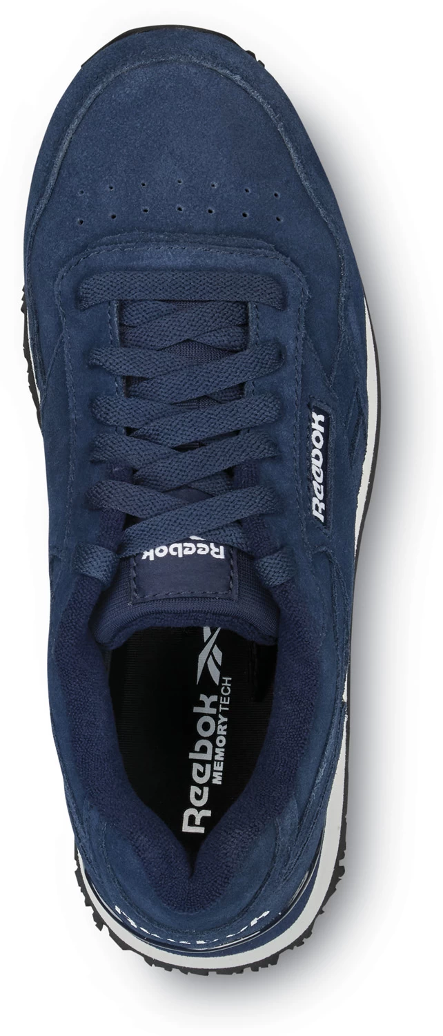 Reebok Work SRB951 Harman, Women's, Navy, Retro Jogger Style, EH, MaxTRAX Slip Resistant, Soft Toe Work Shoe 6 Reebok Work SRB951 Harman, Women's, Navy, Retro Jogger Style, EH, MaxTRAX Slip Resistant, Soft Toe Work Shoe - Image 4