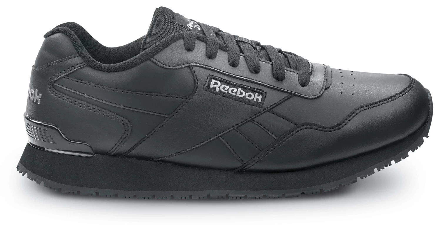 Reebok Work SRB952 Harman, Women's, Black, Retro Jogger Style, EH, MaxTRAX Slip Resistant, Soft Toe Work Shoe 4 Reebok Work SRB952 Harman, Women's, Black, Retro Jogger Style, EH, MaxTRAX Slip Resistant, Soft Toe Work Shoe - Image 2